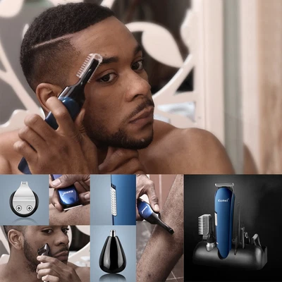 $52.15 • Buy Vacuum Haircut Kit For Men Multifunctional Suit Hairdressing Scissors Head Hair
