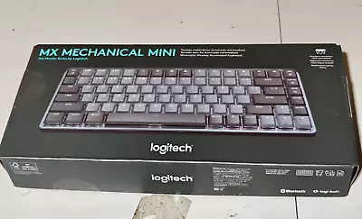 Logitech MX Mechanical Mini Clicky Keyboard NEW - Free Postage • $159