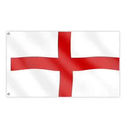£3.11 • Buy 5X3FT England Flag ST GEORGE English National Flag 2022 World Cup Football