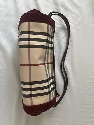 Authentic Vintage Burberry Bag Red Velvet • $103.50