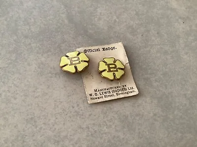 £7.99 • Buy Two Vintage Conservative Party Primrose League Enamel Pin Badges By W O Lewis
