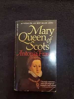 1971 Mary Queen Of Scots By Antonia Fraser Dell Paperback • $9.99