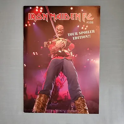 Iron Maiden  Fan Club Magazine   #108 Brand New Rare!! Look!! • $50.94