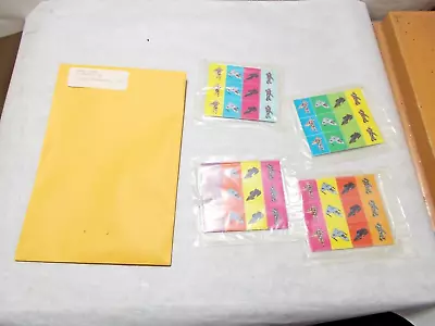 $11.99 • Buy 4 Vintage Kellogg’s Captain Power Stamps Cereal Premiums - Sealed New Old Stock