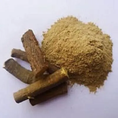 100% Pure Natural Liquorice Licorice Root Powder Mulethi Yashtimadhu Powder Best • £9.46
