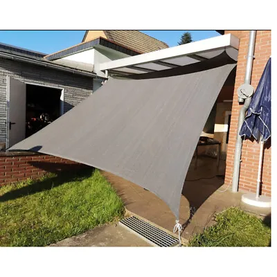 $82.35 • Buy 3.6Mx3.6M Waterproof Sun Shade Sail Cloth Shadecloth Outdoor Canopy UV Block