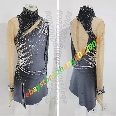 Sparkles Ice Figure Skating Dress /Rhythmic Gymnastics /Dance Twirling Costume • £179