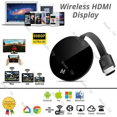 Wifi Wireless HDMI Mirror Screen Display Adapter Miracast Dongle For HD 1080P TV • $20.99