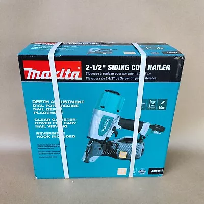 Makita AN613 2-1/2 In. Pneumatic 15° Siding Coil Nailer  *NEW* • $319