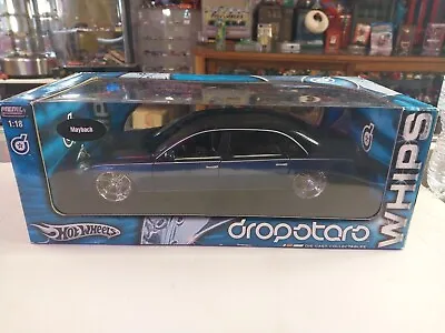 Hot Wheels WHIPS Dropstars Maybach 62 Sedan Blue 6.0l V12 Turbo 1/18 FREE SHIPPN • $279.99