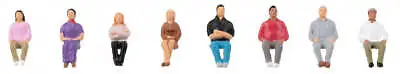 Faller 151699 HO/OO Gauge Seated People (8) Figure Set • £13.55