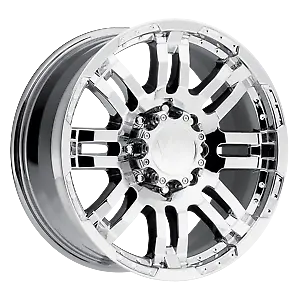 1 New Vision 17X8.5 8x6.5 8x165.1 18 Chrome Warrior Wheel/Rim • $242