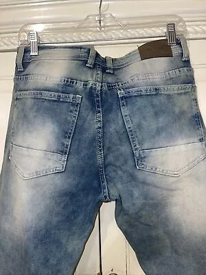 Solutus Distressed Acid Wash Men’s Skinny Jeans Size 32x32 New!! 🤩🚚💨 • $38.67
