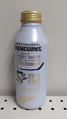 Miller Lite Pittsburgh Penguins Aluminum Bottle • $2.99