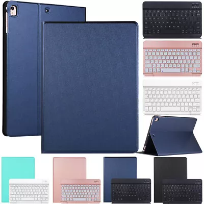 $16.99 • Buy Smart Case With Bluetooth Keyboard For IPad 5/6/7/8/9/10th Gen Air 4/3/2 Pro 11
