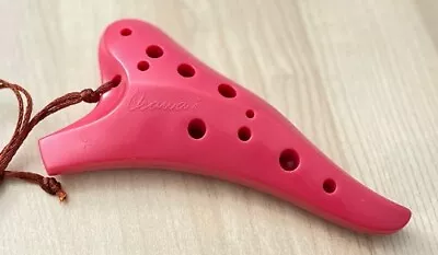 Focalink Osawa 12 Hole Soprano C Camellia Color ABS Resin Ocarina - Great Gift! • $28.95