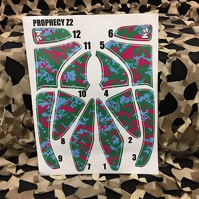 NEW KM Paintball Prophecy Loader Hopper Wrap - Digi Camo Green/Pink • $16.95