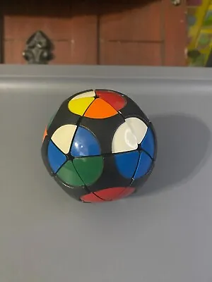 Vintage 80's Magic Ball Round Circular Rubik's Cube Type Toy Puzzle • $28