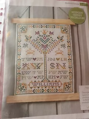 We Are Family Family Tree Coloured Cross Stitch Chart Pattern Jacob De Graaf • £1.50