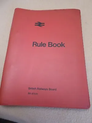 British Railways October 1972 Rule Book • £5