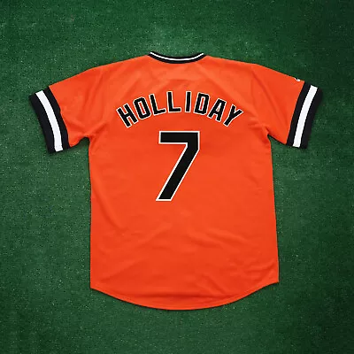 Jackson Holliday Baltimore Orioles 1983 Cooperstown Throwback Orange Men Jersey • $149.99