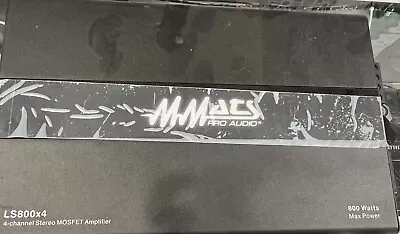MMATS LS800x4 4 Channel Amplifier 800 Watts Max (no Box) • $100