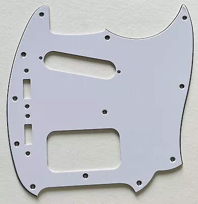 3 Ply White Pickguard Fit Fender Kurt Cobain Mustang HS Style Guitar Parts • $17.99