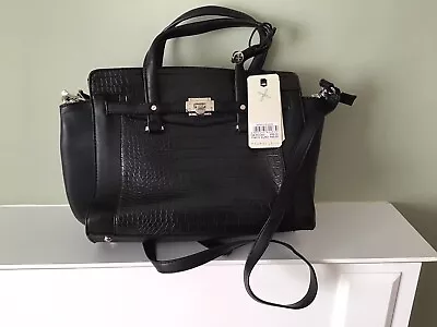 FIORELLI Luella Black Croc Mix Large Grab. Takes A4 . RRP £65 • £9.99