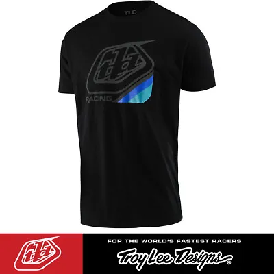 Troy Lee Designs Precision 2.0 Black T-Shirt MTB & MX Rider - Mens TLD Tee • $24.89