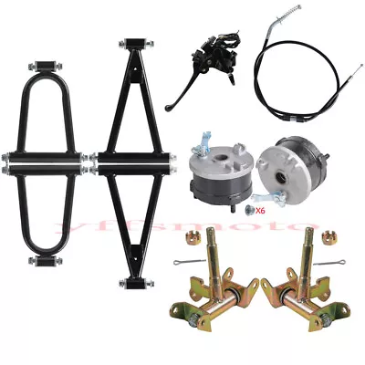 Suspension Shock Swing Arm Drum Brake Hubs Throttle Cable For 4 Wheeler ATV Quad • $17.25