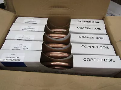 Lot Of 5 JMF 3/8  ID X 10' Type L Refrigeration Copper Coil Tubing • $19.99