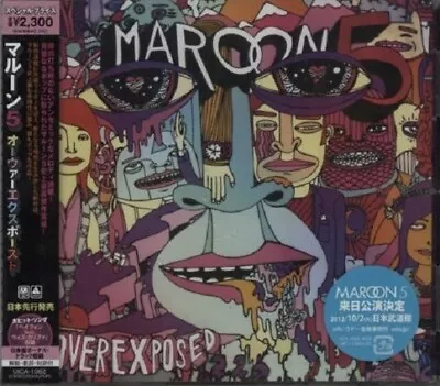 JAPAN FACTORY SEALED Maroon 5 : Overexposed Music CD A&M Record +6 Bonus Tracks • $19.99