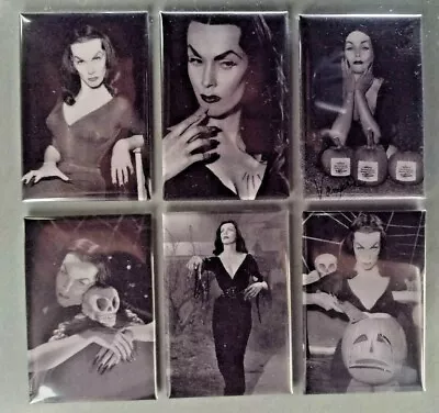 Vampira Maila Nurmi 2x3 Refrigerator Magnet Halloween Goth Vampire Plan 9 Spooky • $4.99