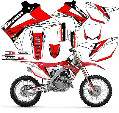 2003-2013 Honda Cr 85 Graphics Kit Decals Deco Cr85 85r 2012 2011 2010 2009 2008 • $69.99