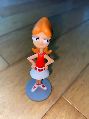 $16 • Buy Disney Phineas And Ferb Candace Flynn 3.25  PVC Figure Cake Topper