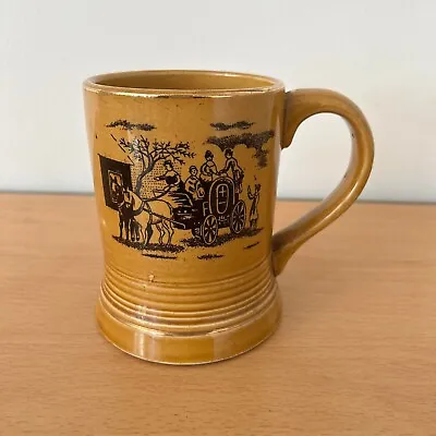 Musical Ceramic Tankard Wind Up Mug Stein Song • £8