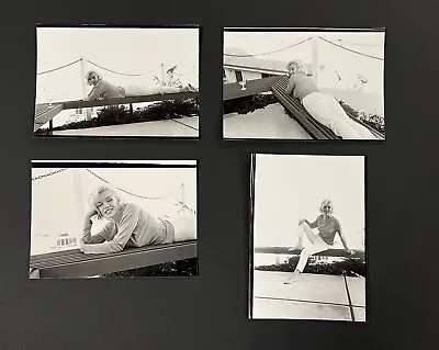 George Barris Set Of 4 Marilyn Monroe Original Photographs From Orig Negatives • $495