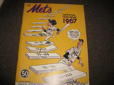 1967 New York Mets Offical Yearbook 2nd Revised Edition • $69.99