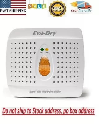 Eva Dry E 333 Dehumidifier Protects Gun Safe Boat Rv From Humidity Moisture • $18.74