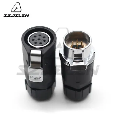 XHP20 8Pin Waterproof Electrical Wire Connector Plug SocketLED Light Connector • $9.18