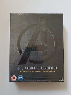 Marvel Avengers 1-4 Complete Blu-ray Boxset With Bonus Disk 2019 Region Free  • £25