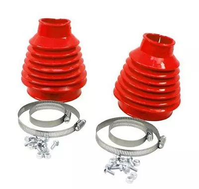 Empi 9981 Deluxe Swing Axle Boot Kit Red Pair Vw Buggy Baja Beetle Ghia Trike • $30.95