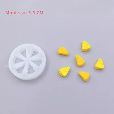 Dollhouse Miniatures 1:12 Scale Gingerbread Man Cheese Mini Food Silicone Mold • $6.99