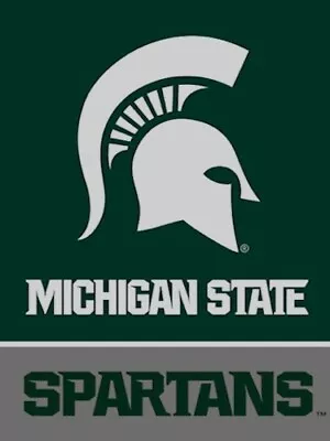 Michigan State University (MSU) Spartans 28 X 40 Banner Flag - Ipg Sports • $14.95