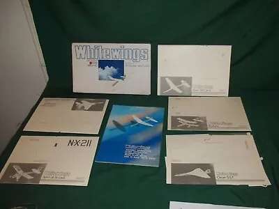 Vintage White Wings Paper Airplanes Kit 15 - Dr Ninomiya Contains 13 PLANES 1980 • $11.99