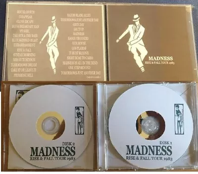 £9.50 • Buy Madness Rise & Fall Tour 1983 (2cd) Rare. 2 Tone Ska