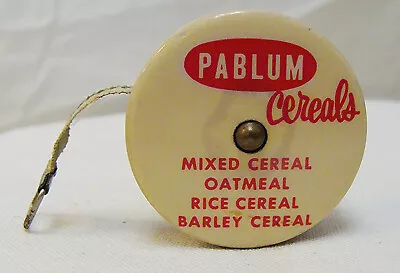 Vintage Celluloid Tape Measure Pablum Cereals • $19.95