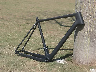 2024 Carbon Matt Gravel Bike Frame 142 * 12mm Bicycle Frame 50 / 53 / 55 / 57cm • $169