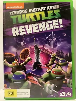 Teenage Mutant Ninja Turtles Revenge! Season 3 : Vol 4 (DVD 2013) Reg 4 • $10.20