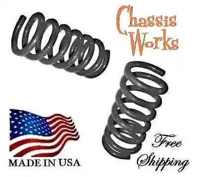 1980-1996 Ford F150 F-100 2WD 3  Front Drop Coils Lowering Springs Lowering Kit • $185.90